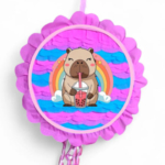 Piñata simple, redonda, con temática +$14.990